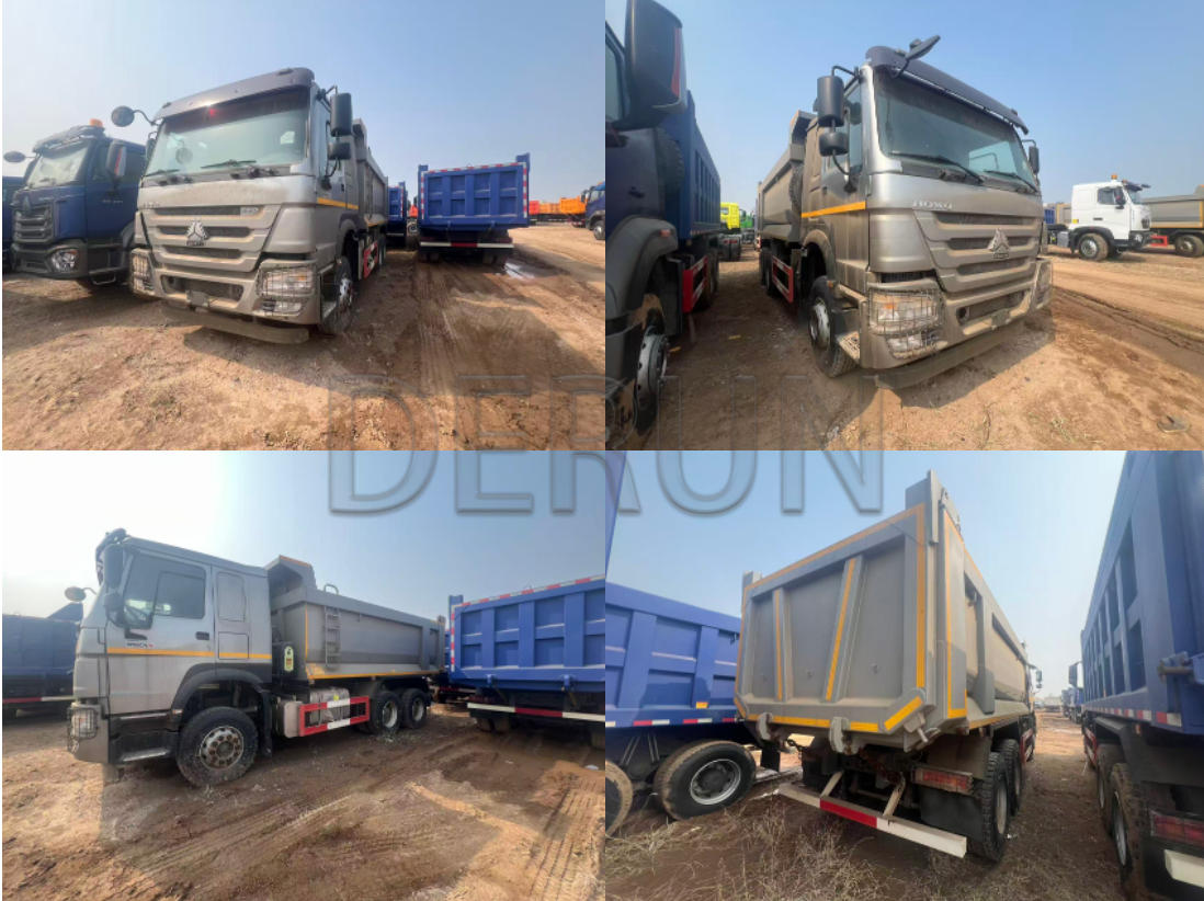 SINOTRUK HOWO 6x4 Basculantă expediată cu succes în Algeria