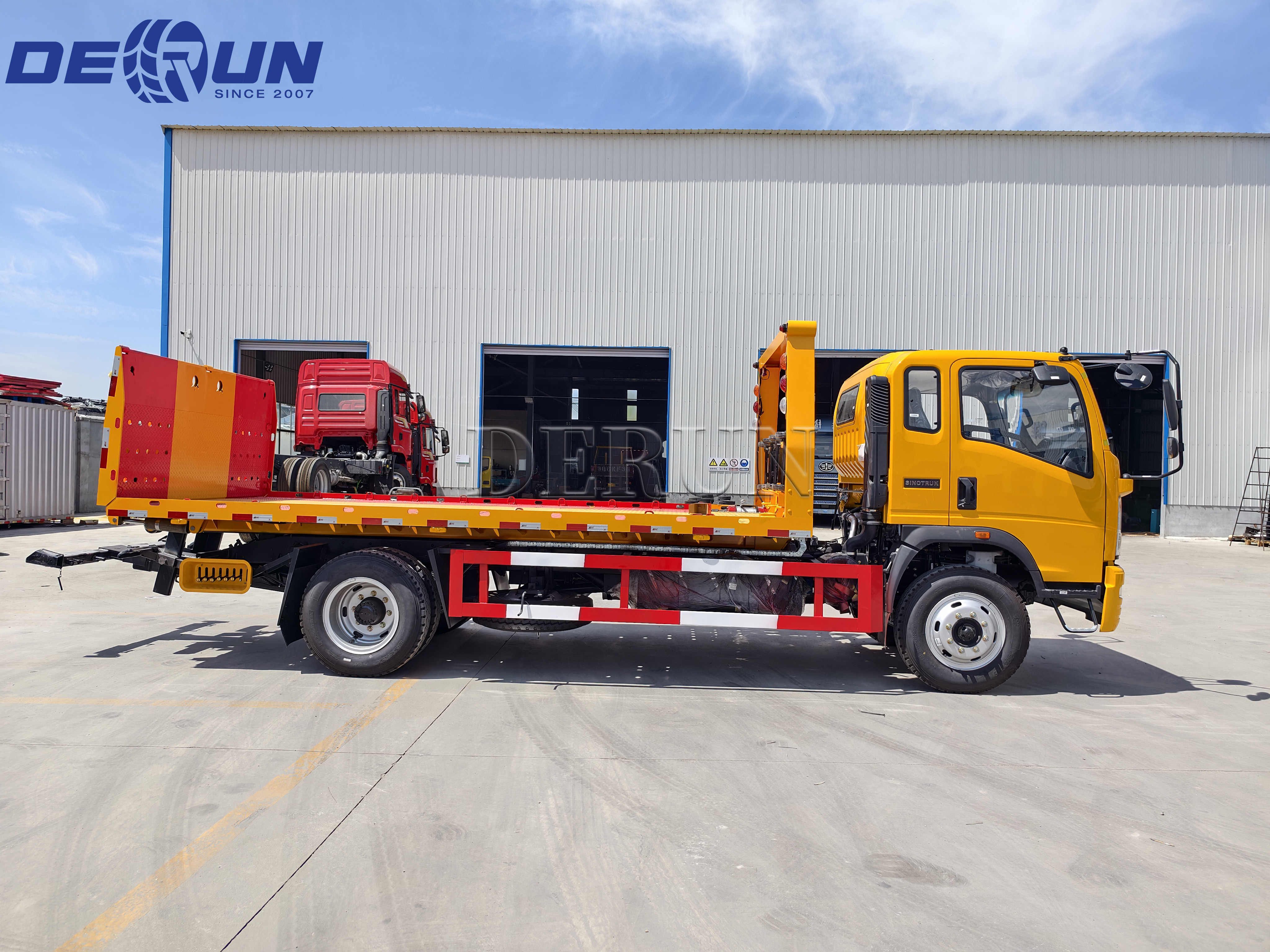Camionul de distrugere Sinotruk HOWO 4x2 va fi expediat în Nicaragua