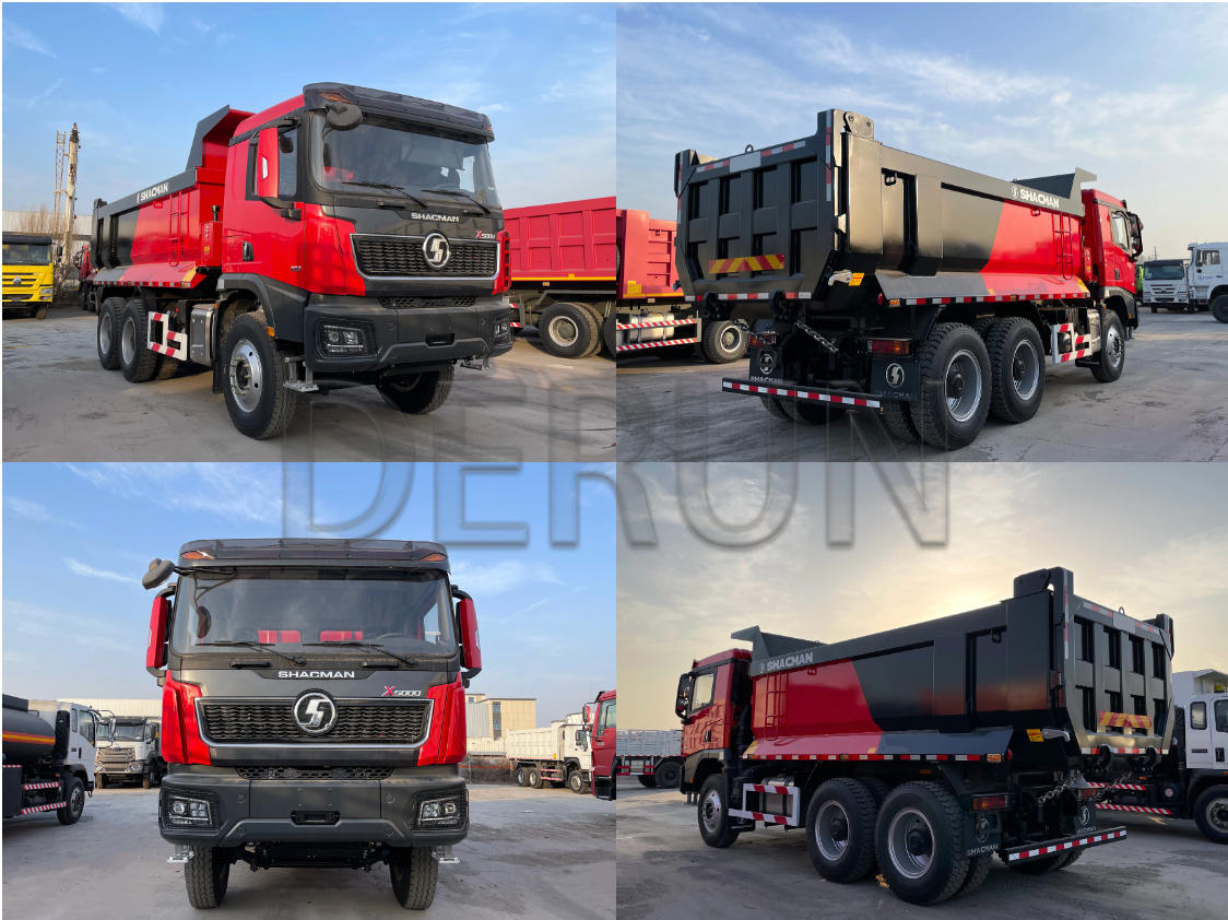 Export de camion basculant SHACMAN X5000 6x4 în Peru