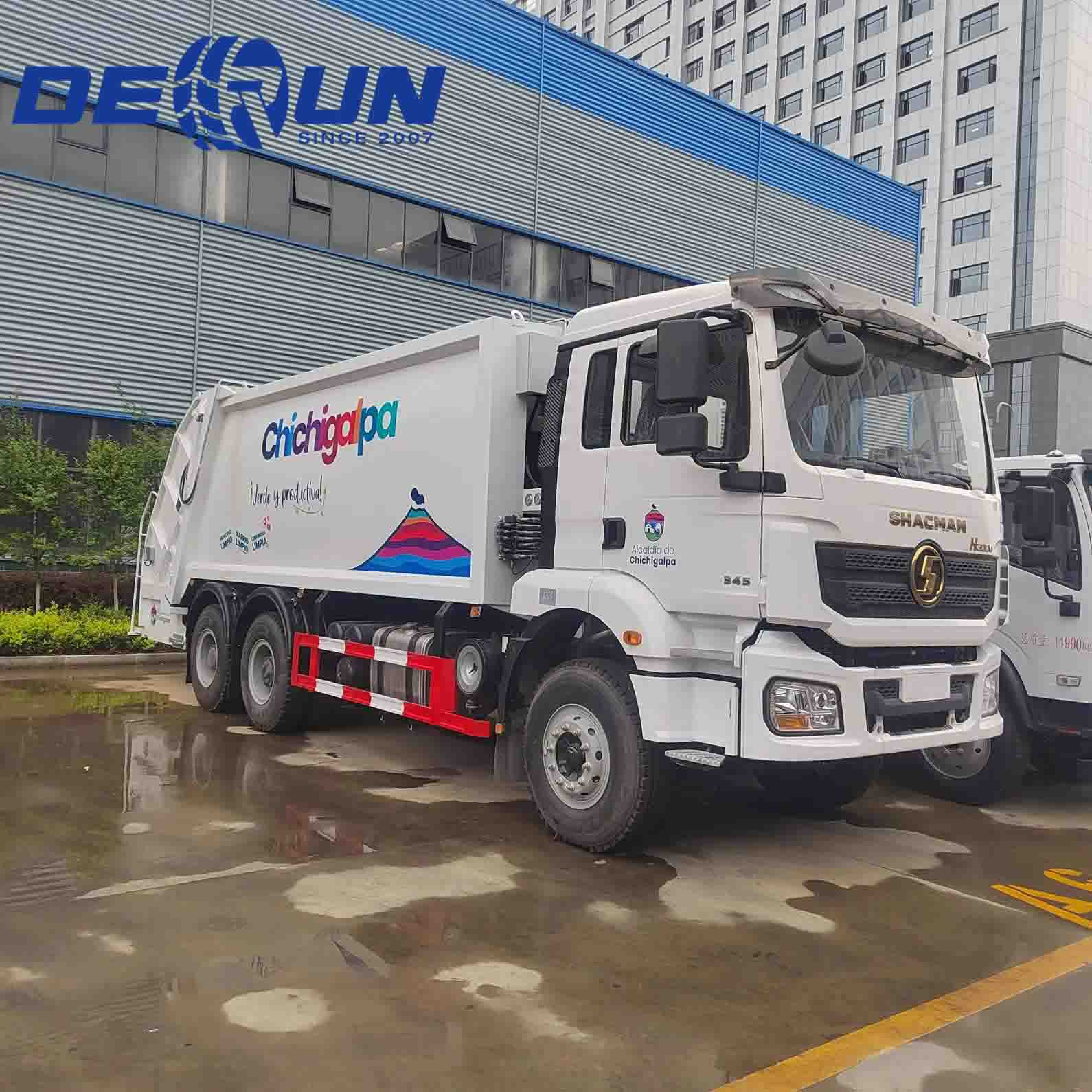 Camion de gunoi compactor Shacman 6x4