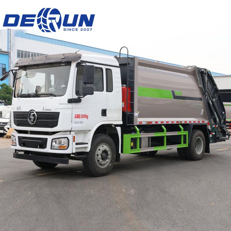 Camion ușor compresor de gunoi Shacman X9 4x2 L3000