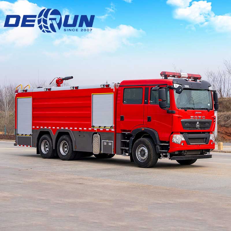 Camionul de stingere a incendiilor Sinotruk Howo 6x4